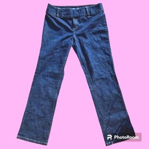 Vtg y2k belt waist hip hugger bootcut jeans
